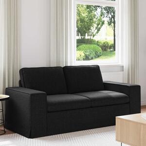 VidaXL Kanapé Fekete 182 x 80 x 82 cm szövet