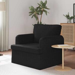 VidaXL Kanapé Fekete 84 x 80 x 85 cm szövet
