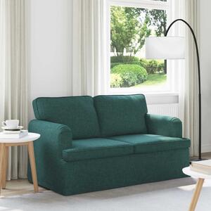 VidaXL Kanapé Sötétzöld 144 x 80 x 85 cm szövet