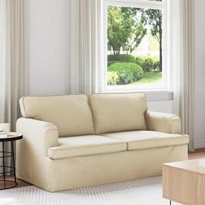 VidaXL Kanapé Krém 162 x 80 x 85 cm szövet