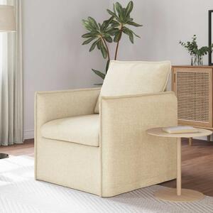 VidaXL Kanapé Krém 75 x 82 x 85 cm szövet