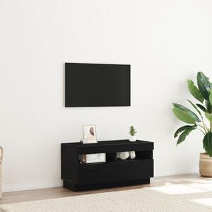 TV szekrény Fekete tölgy 80 x 35 x 40 cm Faanyag