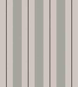 Tapéta Szürkés-zöld csíkok keskeny sötét díszítéssel, Tapétá geometria, Tapétá geometria csíkok, a01183v1 : Uwalls.hu