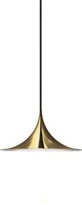Függőlámpa GUBI, Semi, dimmable, Arany / Sárgaréz, Nappali, Fém, Dizájn