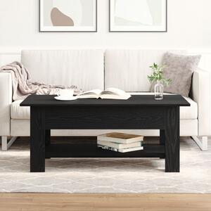 Dohányzóasztal Fekete tölgy 102 x 55 x 42 cm Faanyag