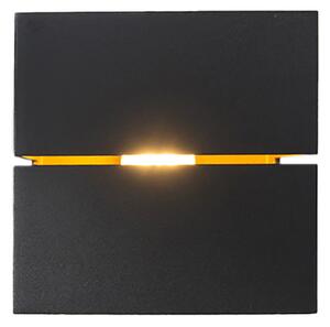 Modern fali lámpa fekete / arany - 2. transzfer