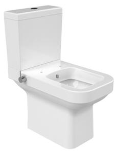 Noura perem nélküli mély öblítésű monoblokkos WC beépített bidé funkcióval, csapteleppel + tartály