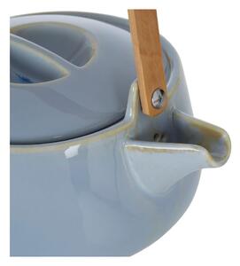 Kék porcelán teáskanna 1 l Juna – Premier Housewares