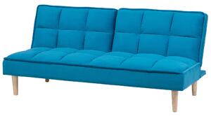 Kék kárpitozott kanapéágy SILJAN