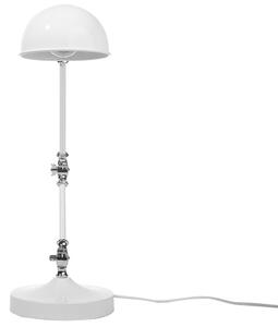 Fehér fém asztali lámpa 61 cm KIRAN