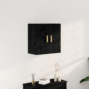 Fekete Áfonyás Fali Szekrény - 60x30x60 cm, Műszálas Fából Készült
