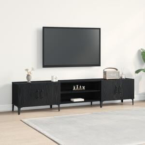 TV szekrény Fekete tölgy 180 x 31,5 x 40 cm Faanyag