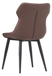 Jedálenská stolička Rosel (béžová + hnedá). 1034336