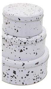 Süteménytartó fém doboz szett 3 db-os Speckled – Premier Housewares