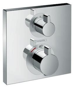 Zuhany és fürdő csaptelep Hansgrohe Ecostat Square vakolat alatti rész nélkül króm 15714000