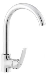 Mosogató csaptelep Ceramia S-Line Pro forgó karral króm SIKOBSLPRO280