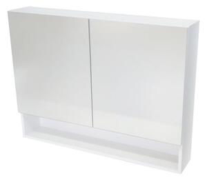 Tükrösszekrény Naturel Vario Dekor 90x68,6 cm lamino fehér VARIOG90BI