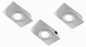 3 db LED pultvilágító Keili, 2-fokozatú kapcsoló
