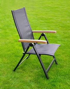 ROJAPLAST ANGELA ZWC-63 alumínium állítható kerti szék