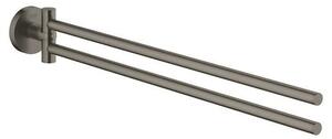 Törülközőtartó GROHE Essentials csiszolt Hard Graphite G40371AL1