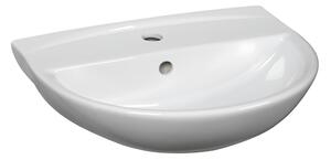 Mosdó Ceramia S-Line Pro 58,5x42,5 cm fehér színben fényes felülettel középső nyílással SIKOSSLPRO6042