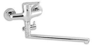 Kád csaptelep Novaservis Titania Iris New zuhanyszett nélkül 150 mm Króm 944721.0