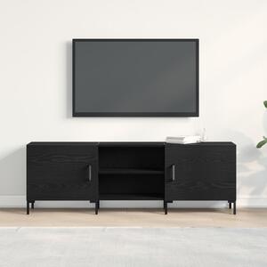 TV szekrény garnitúra Fekete tölgy 150 x 30 x 50 cm Faanyag