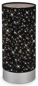 Briloner Briloner 7028-015 - Asztali lámpa STARRY SKY 1xE14/25W/230V fekete BL1472