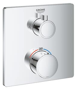Zuhany és fürdő csaptelep GROHE Grohtherm vakolat alatti rész nélkül króm 24079000
