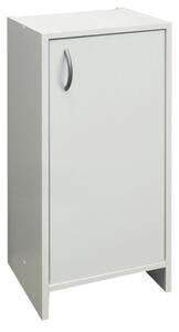 Fürdőszobaszekrény alacsony Multi Praxis 33,5x83x25,5 cm fehér mat PAOLA35LP