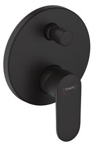 Zuhany és fürdő csaptelep Hansgrohe Vernis Blend vakolat alatti rész nélkül fekete matt 71466670