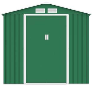 ROJAPLAST ARCHER "A" fém kerti ház, tároló - 213 x 127 x 195 cm, zöld ()