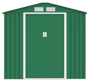 ROJAPLAST ARCHER "B" fém kerti ház, tároló - 213 x 191 x 195 cm, zöld ()