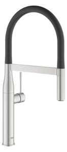 Mosogató csaptelep GROHE Essence New kihúzható zuhannyal supersteel 30294DC0