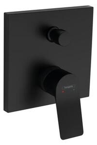 Zuhany és fürdő csaptelep Hansgrohe Vivenis vakolat alatti rész nélkül matt fekete 75415670