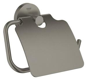 WC-papír tartó GROHE Essentials csiszolt Hard Graphite G40367AL1