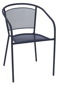 ROJAPLAST ZWMC-32 fém kerti szék, 58 x 54,5 x 74,5 cm - fekete ()
