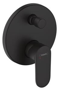 Zuhany és fürdő csaptelep Hansgrohe Vernis Blend vakolat alatti rész nélkül fekete matt 71467670