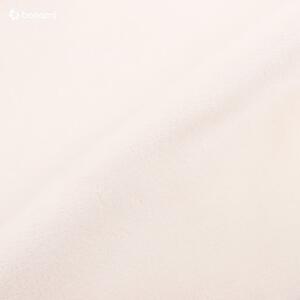 Bézs kárpitozott franciaágy tárolóhellyel, ágyráccsal 200x200 cm Gina – Milo Casa