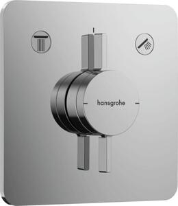 Zuhany és fürdő csaptelep Hansgrohe DuoTurn Q vakolat alatti rész nélkül króm 75414000