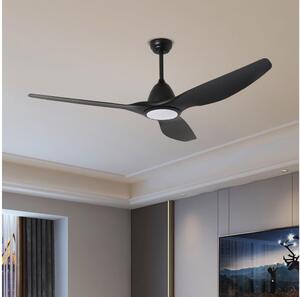 ZEVENTI ZEVENTI - LED Mennyezeti ventilátor URBINO LED/20W/230V Wi-Fi Tuya fekete + távirányító ZV0031