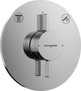 Zuhany és fürdő csaptelep Hansgrohe DuoTurn S vakolat alatti rész nélkül króm 75418000
