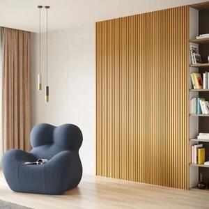 Woodypanel™ Megerősített öntapadós Falpanel - 10m Tekercs (6m²), Szürke tölgy