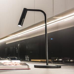 Asztali lámpa SLV, Karpo, dimmable, Fekete, Dolgozószoba / iroda, Fém, Modern