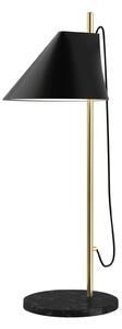 Asztali lámpa Louis Poulsen, Yuh Brass, dimmable, Fekete, Hálószoba, Fém, Dizájn