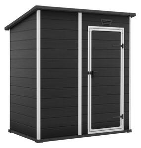 Kerti ház Keter Essential 6 x 4 sötétszürke / fehér, padlóval