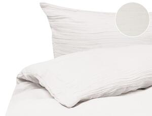 Paplanhuzat szett SUMNER Pamut muszlin 150 x 200 cm Törtfehér