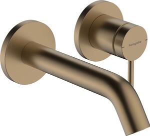 Mosdó csaptelep Hansgrohe Tecturis S vakolat alatti rész nélkül csiszolt bronz 73350140