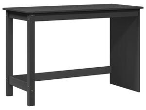 Asztal Szürke 112 x 50 x 75 cm Tömör fenyőfa