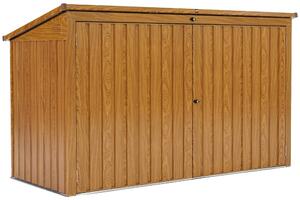 Hulladékgyűjtő tároló 3 x 240l Hamilton Store Boss barna színben